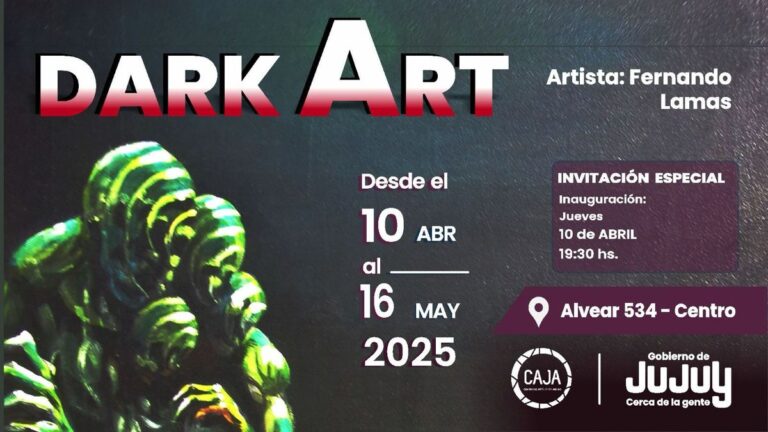 Obra de arte contemporáneo de la exposición Dark Art: exploración simbólica del inframundo y los aspectos oscuros de la condición humana en el CAJA