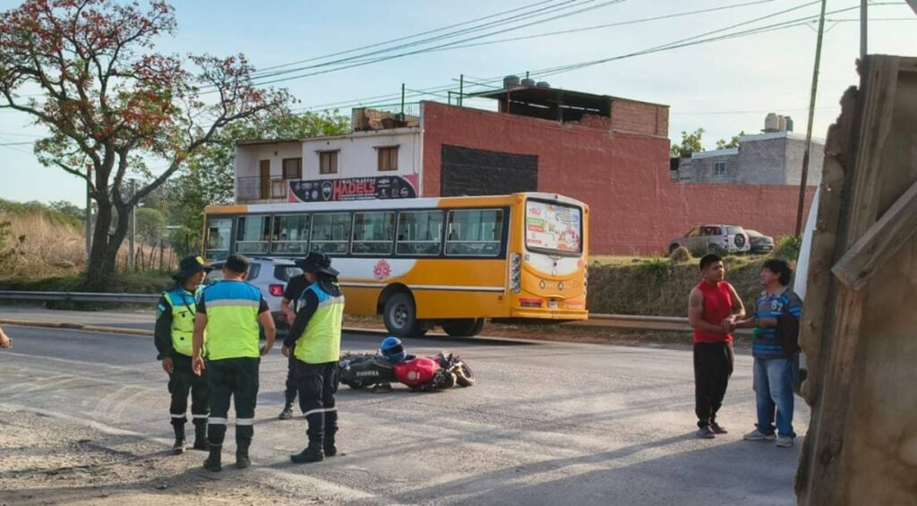 Choque de motos en Alto Comedero: dos heridos hospitalizados