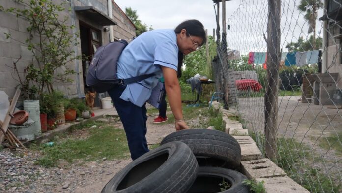 Prevención dengue Jujuy - Control focal y descacharrado en comunidad