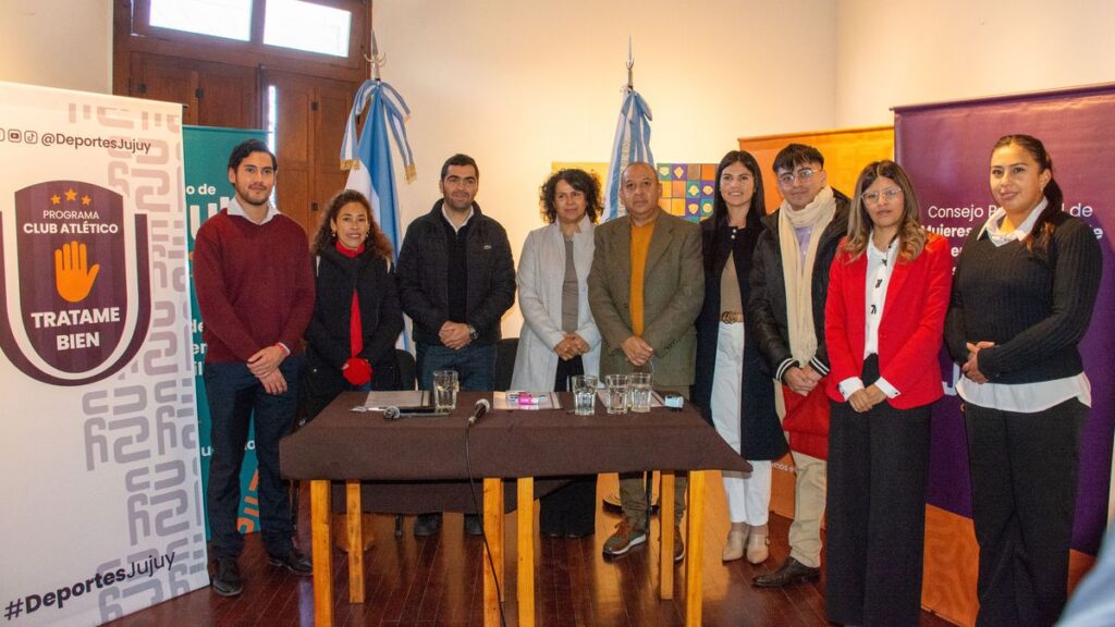 Lanzan el programa “Club Atlético Trátame Bien” para erradicar la violencia en el deporte jujeño