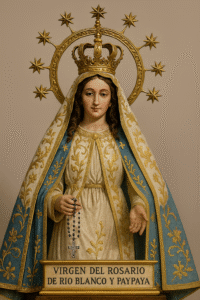 Virgen hecha con ia