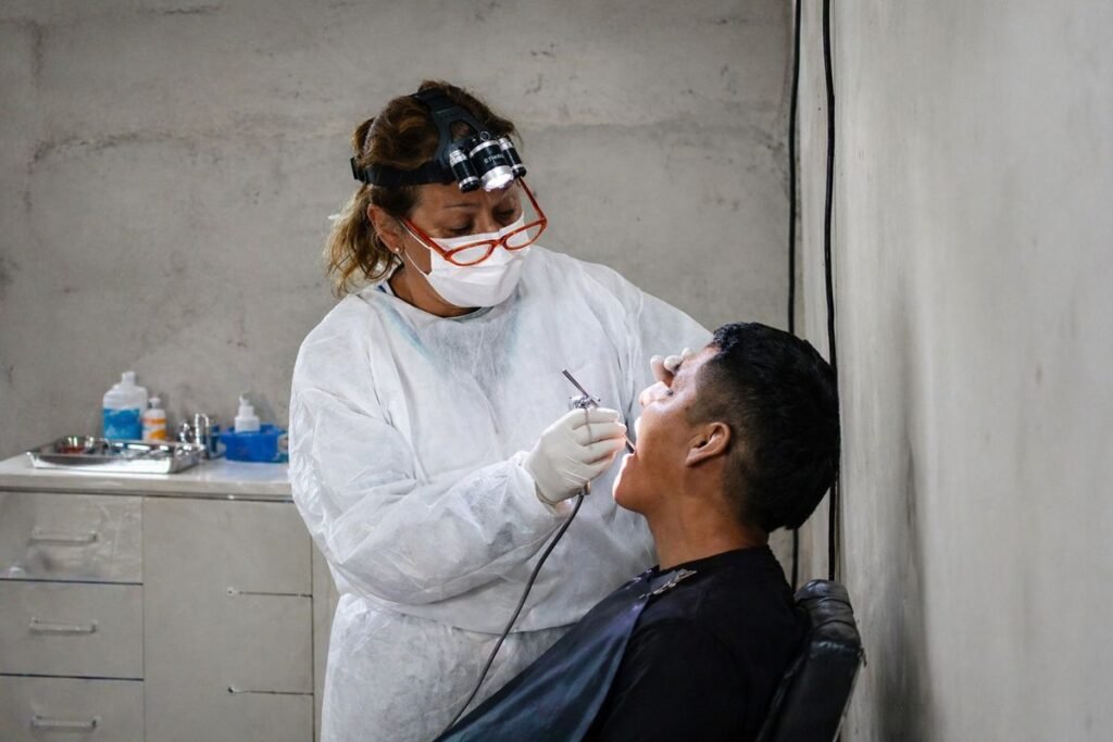 Cómo funcionan los operativos de odontología rural en Jujuy