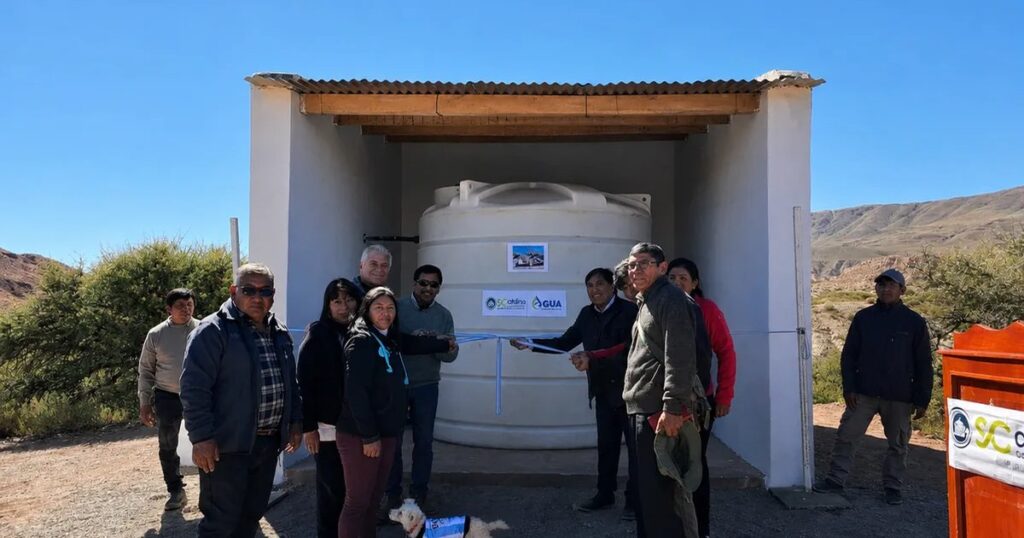 Inauguran nueva planta de agua en El Angosto