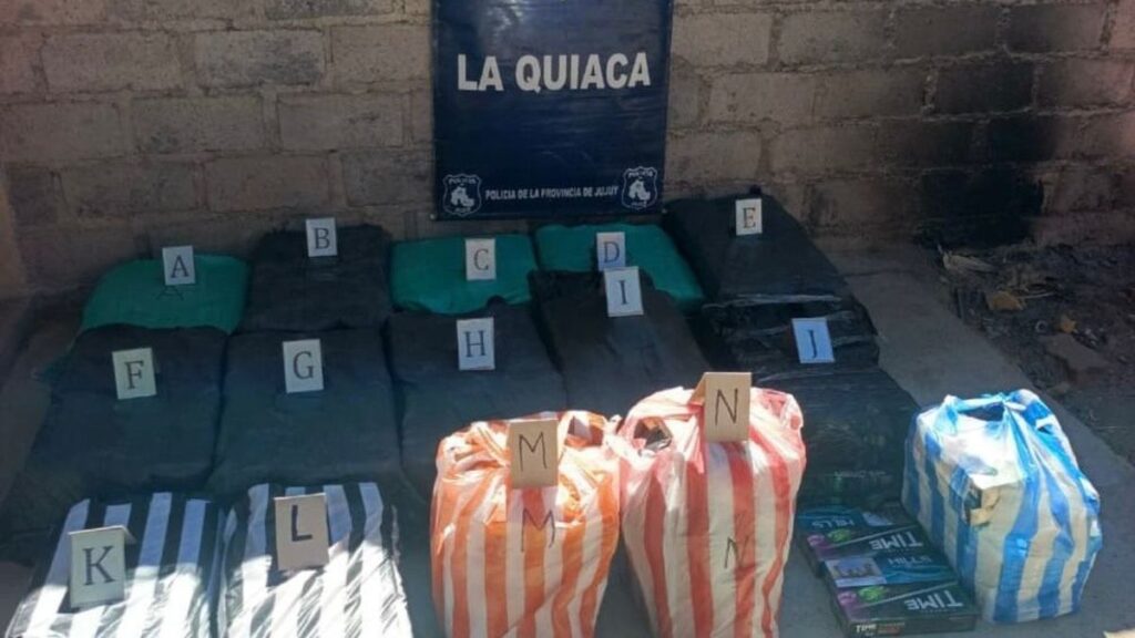 Policía de Jujuy concretó 20 procedimientos antidrogas en una semana