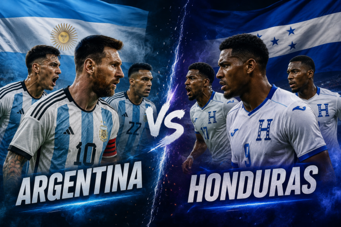 Argentina vs Honduras: amistosos de la Selección Argentina rumbo al Mundial 2026