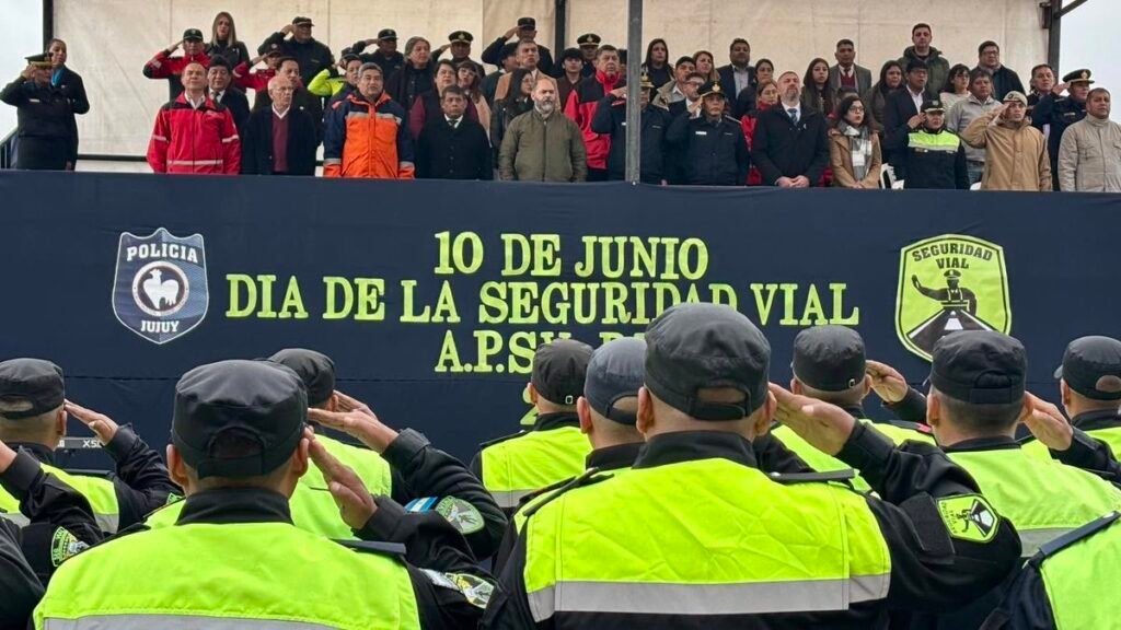 Jujuy conmemoró el Día de la Seguridad Vial con un acto oficial