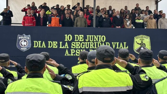 Jujuy conmemoró el Día de la Seguridad Vial con acto oficial y ll