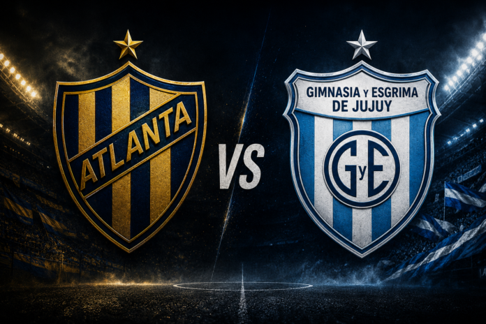 Atlanta vs Gimnasia y Esgrima de Jujuy, fecha 17 de la Primera Nacional 2026