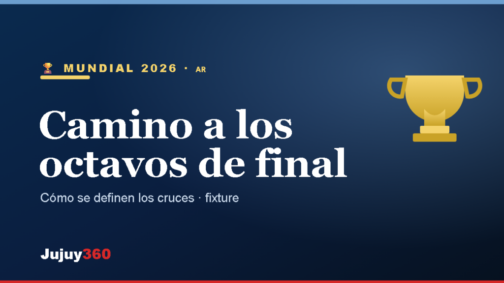 Mundial 2026: cómo se definen los cruces de octavos y qué pasa si hay empate