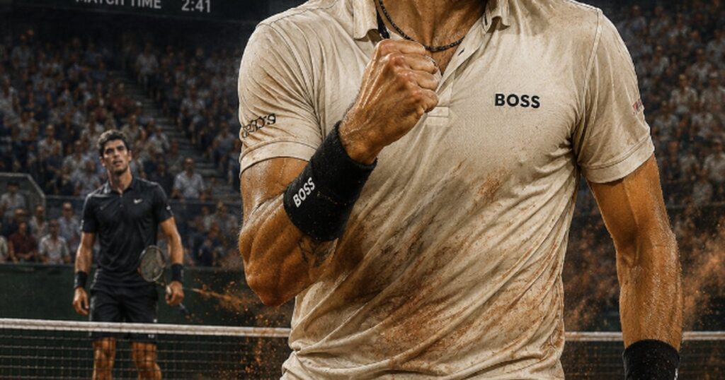 Berrettini supera a Cerúndolo en octavos de Roland Garros