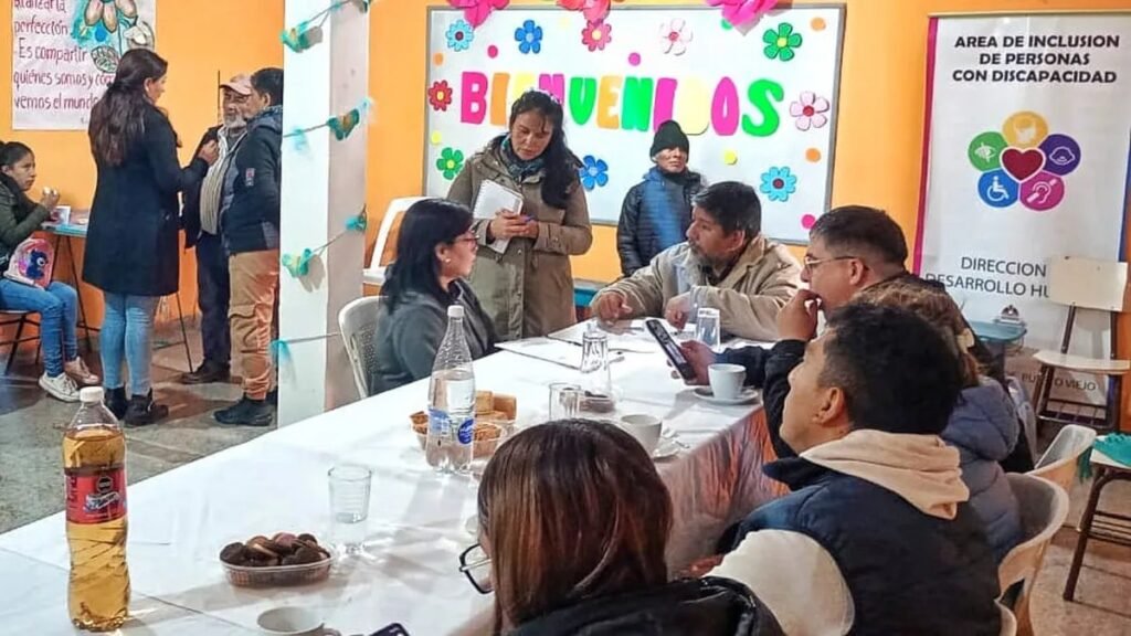 Personas con discapacidad de Vinalito acceden a asesoramiento el 30 de junio