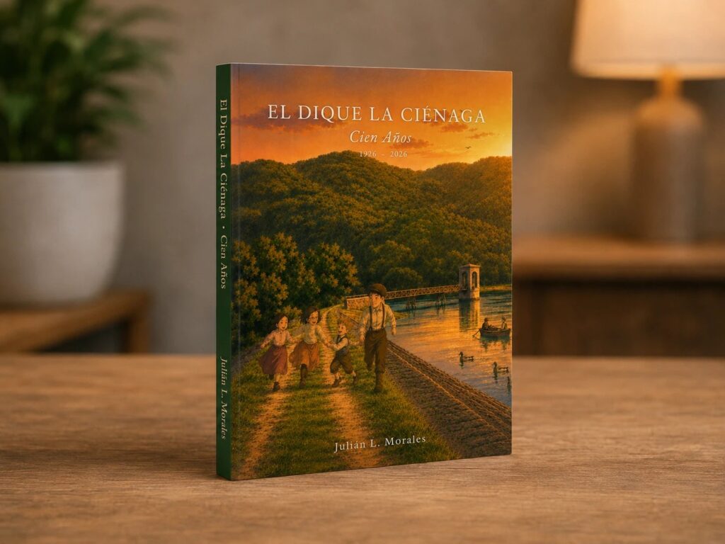 Tapa del libro «El Dique La Ciénaga · Cien Años», de Julián L. Morales