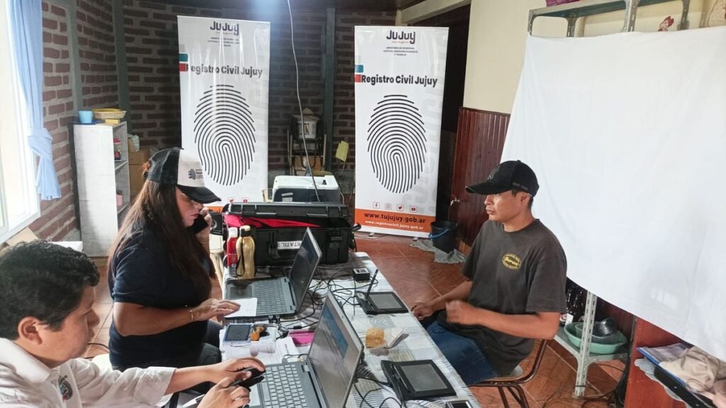 Operativos del Registro Civil en Jujuy para tramitar DNI y pasaporte