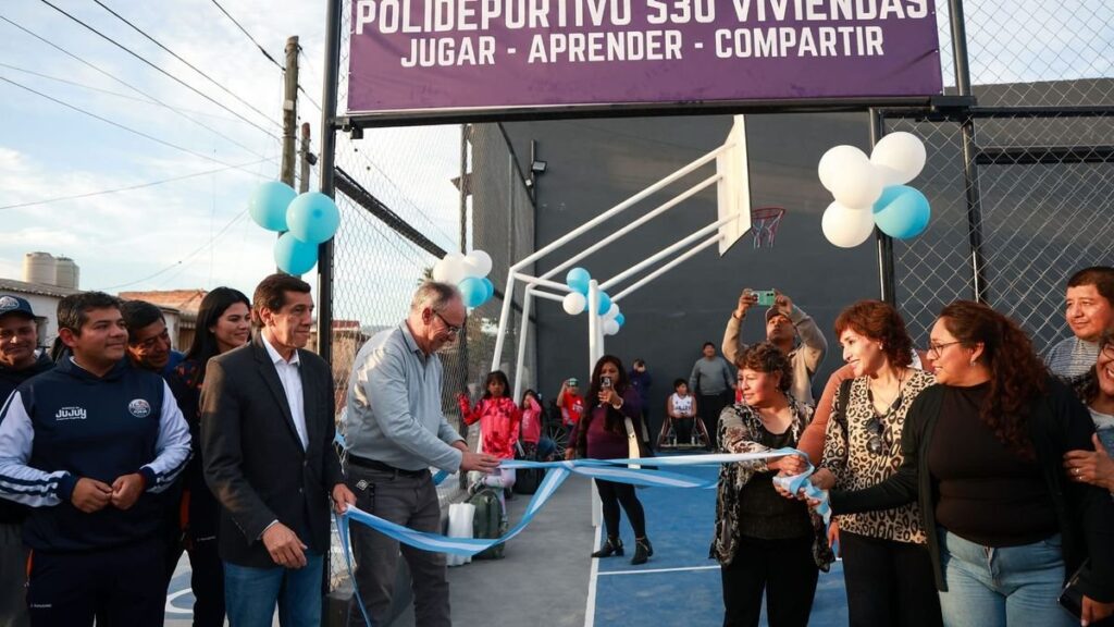San Pedrito tiene un nuevo polideportivo adaptado para el deporte