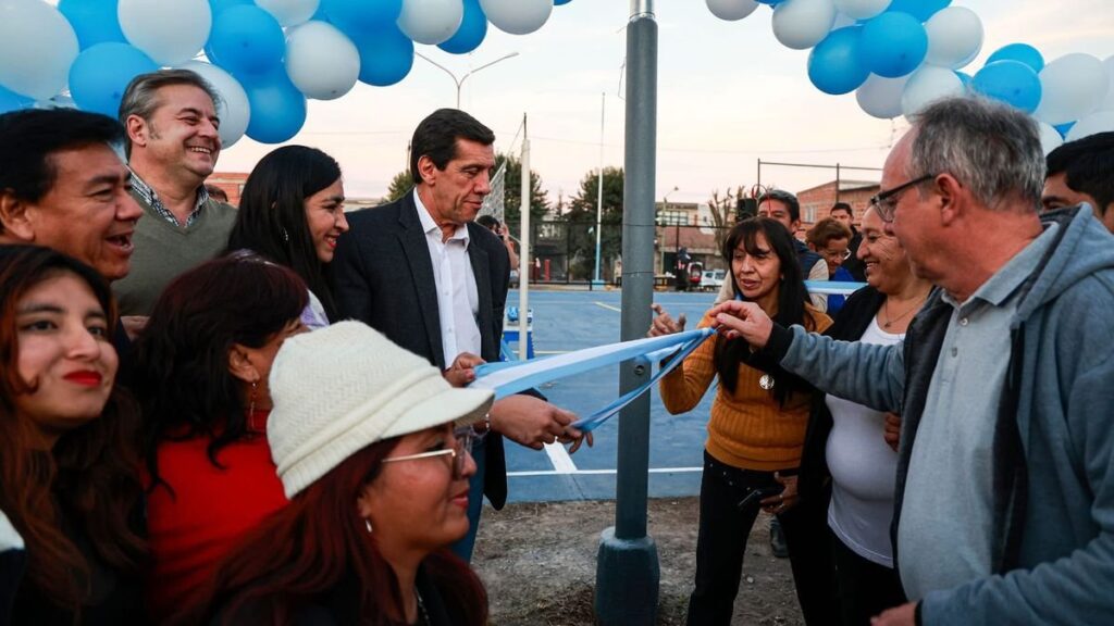Renovaron dos polideportivos clave en Alto Comedero y San Pedrito