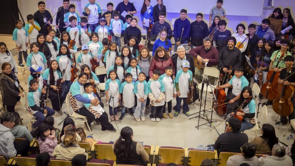 Estudiantes de Purmamarca y la Ciénaga se presentaron en la Ciudad de las Artes
