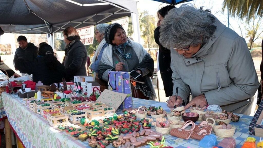 Feria de Santa Anita en Alto Comedero: productos de emprendedores jujeños