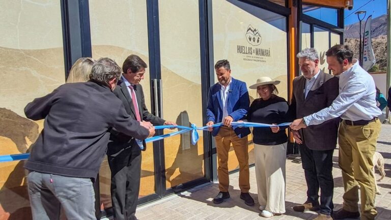 Maimará abre centro de interpretación geológica y paleontológica