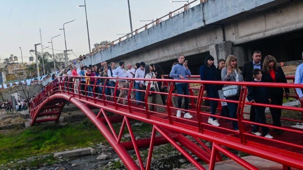 El Parque Xibi Xibi sumó dos nuevas pasarelas peatonales