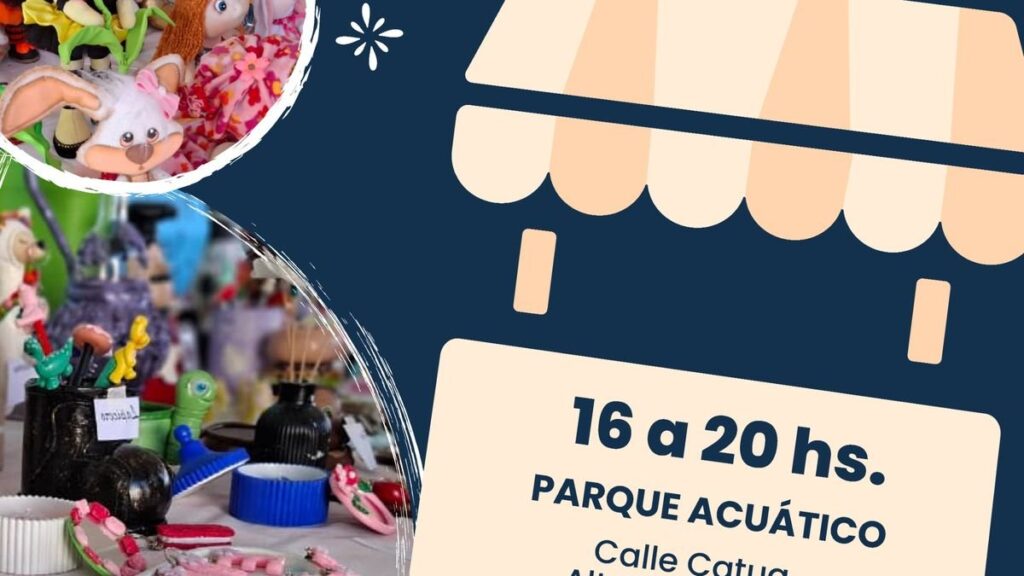 Feria de emprendedores y artesanos en Alto Comedero el sábado 8 de agosto