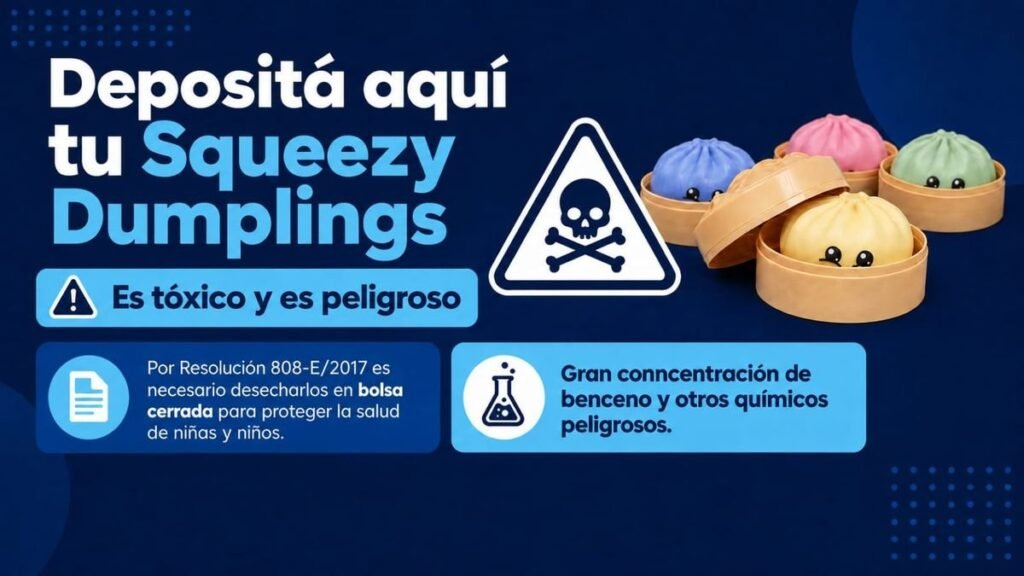 Habilitan puntos de descarte para un juguete tóxico en Jujuy