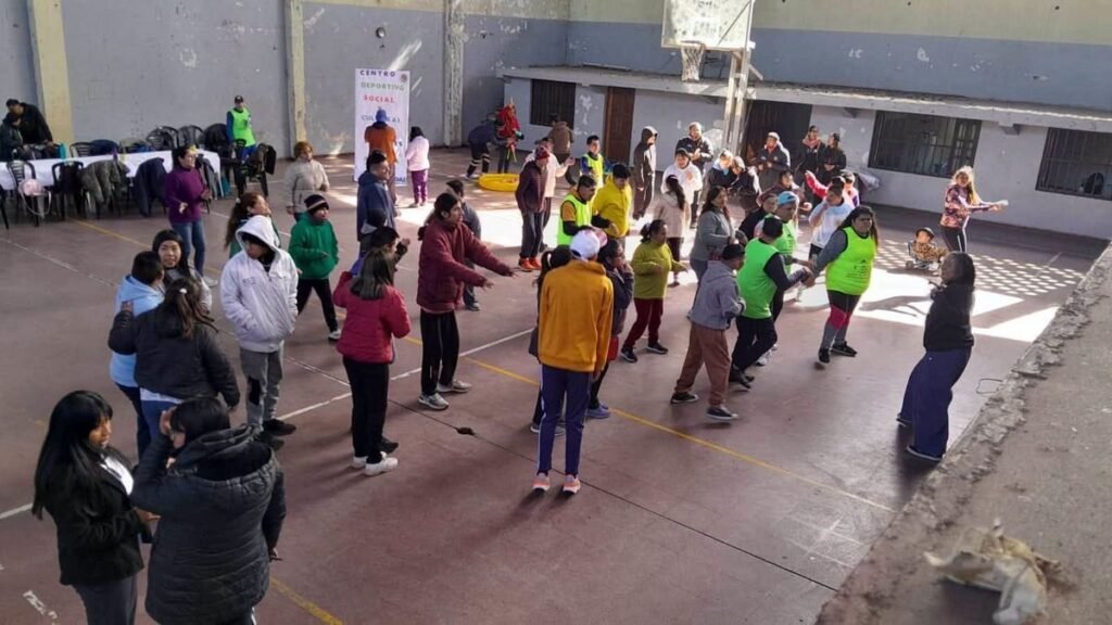 Encuentro recreativo para personas con discapacidad en Libertador