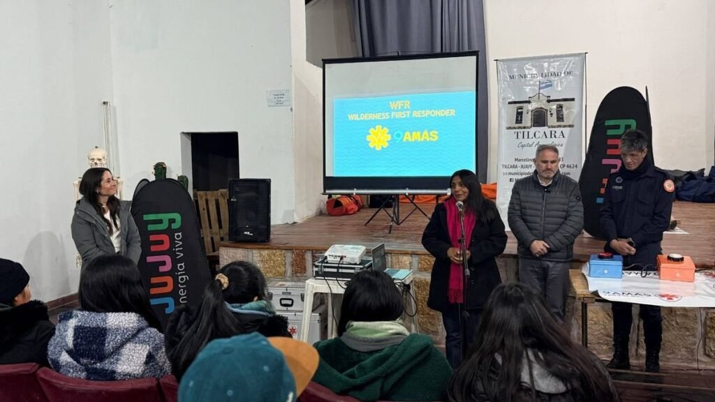 Comenzó en Tilcara la capacitación internacional en primeros auxilios para guías de turismo activo