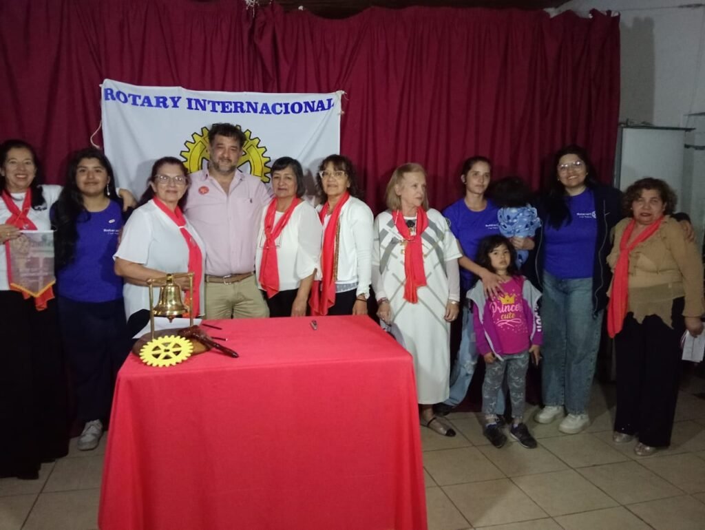 Integrantes de Rotary Club Palpalá Corazones de Acero.