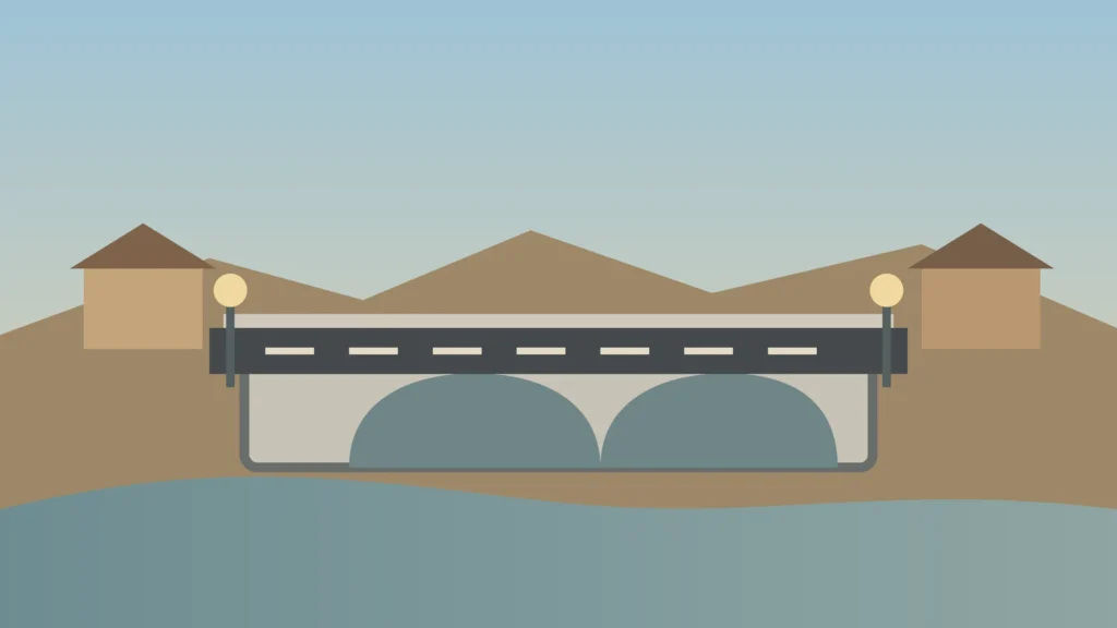 Ilustración editorial: Ya está habilitado el puente de La Ovejería que conecta dos sectores de Alto Comedero